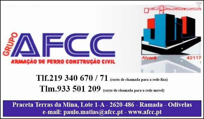 A.F.C.C. - Armação de Ferro da Construção Civil