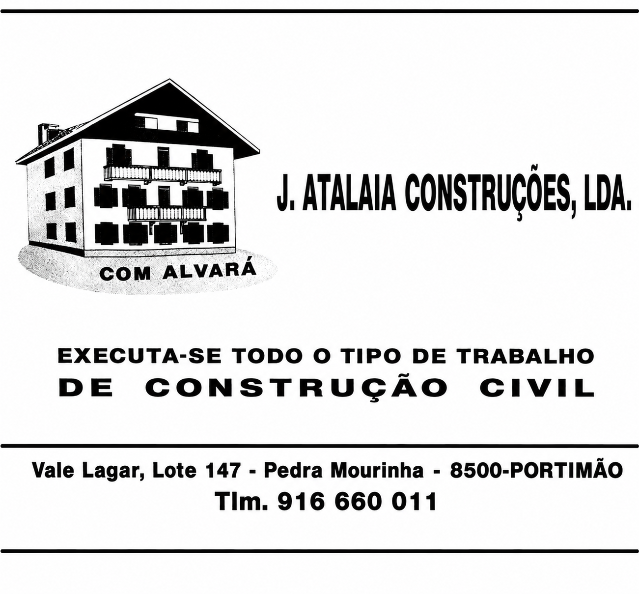 J. Atalaia - Construções, Lda